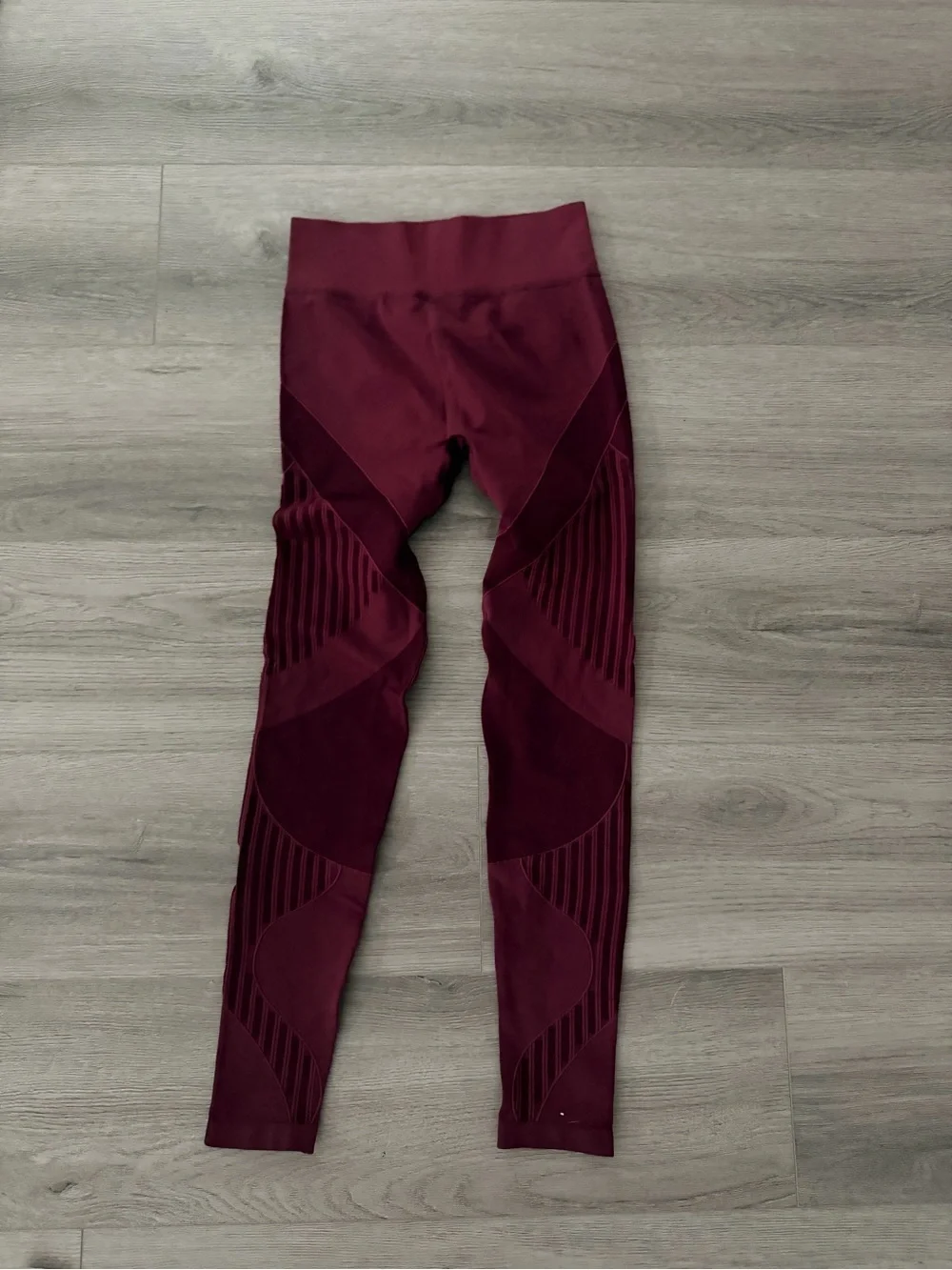 Seamless High-Rise Sculpting Leggings - Burgundy